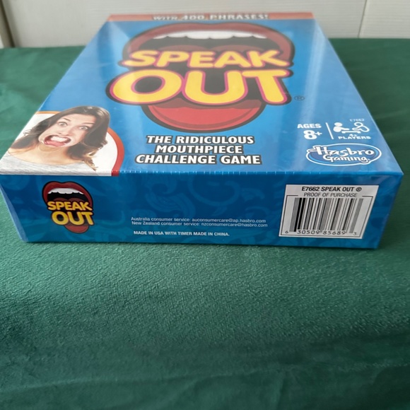 Hasbro,  NEW! Speak Out, a family party game , NEW, factory sealed game, - Picture 3 of 5
